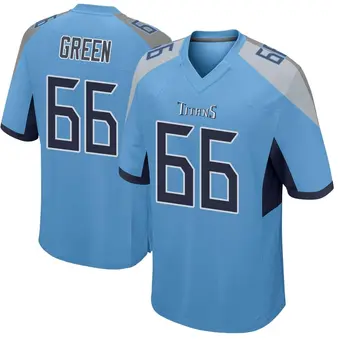 Youth Carson Green Light Blue Game Football Jersey