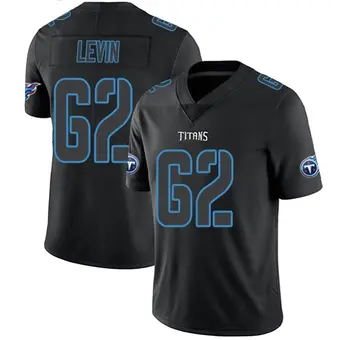 Youth Corey Levin Black Impact Limited Football Jersey