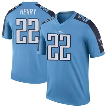 Youth Derrick Henry Light Blue Legend Color Rush Football Jersey